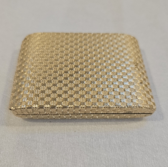 🔥Vintage gold compact mirror case - Picture 4 of 8
